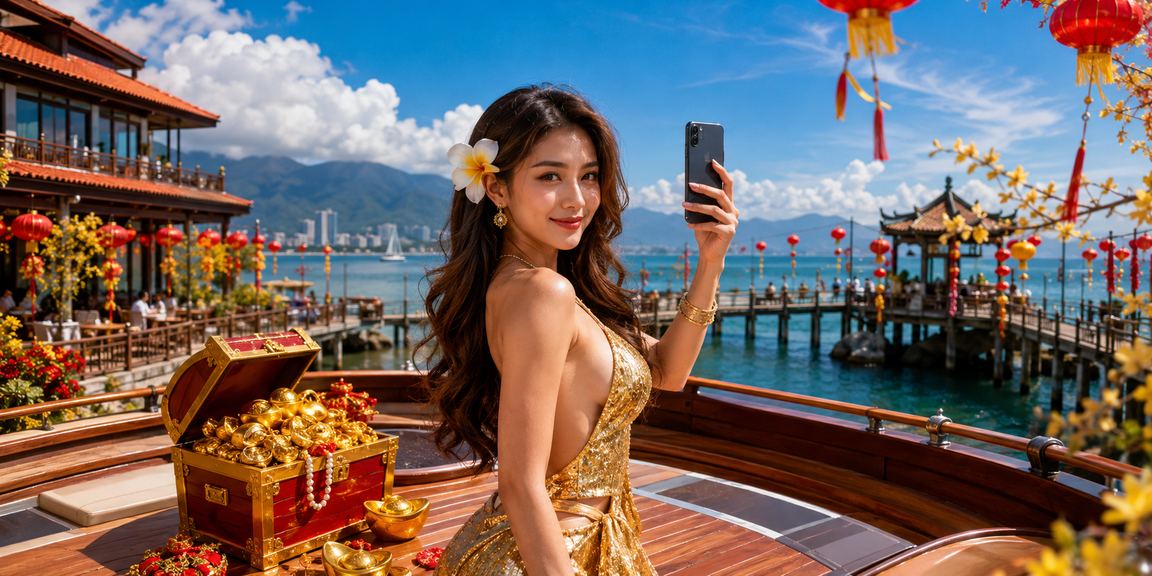 Người chơi nhận thưởng hoàn tiền tại bãi biển Đà Nẵng với không khí sôi động